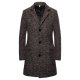 Woolen Coat Men's Woolen Trench Coat